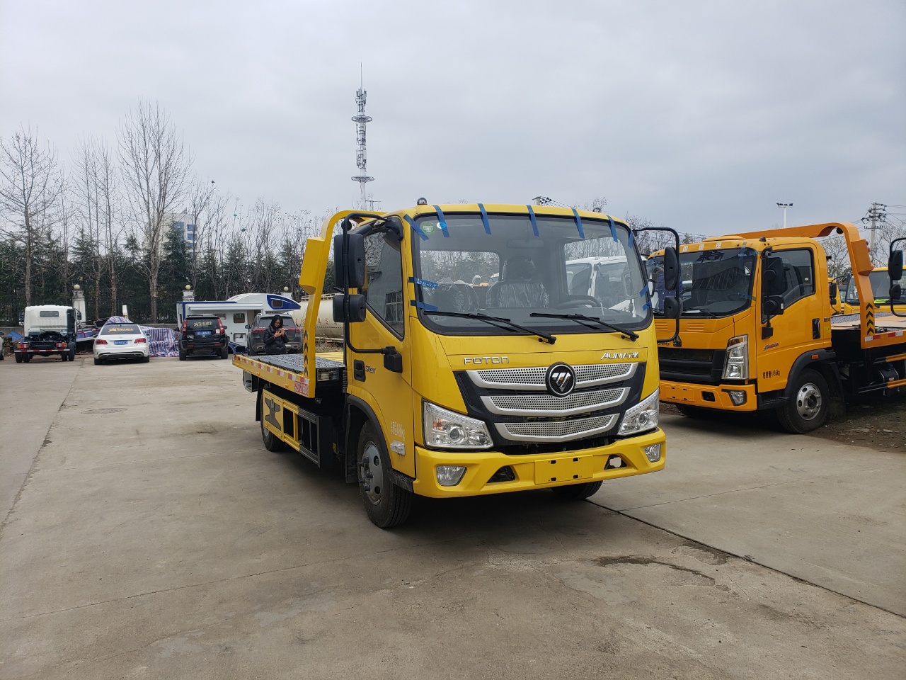 藍牌歐馬可清障車